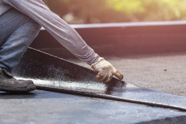 Professional Waterproofing technician working in Carthage, NC
